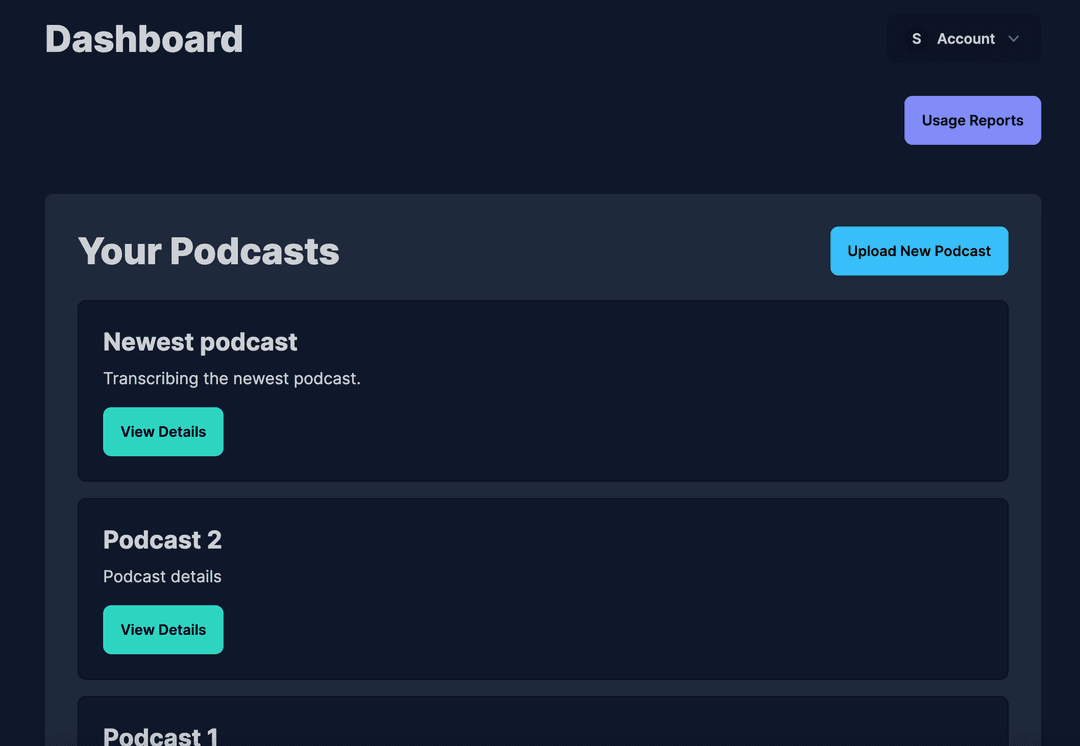 Transcription of a podcast